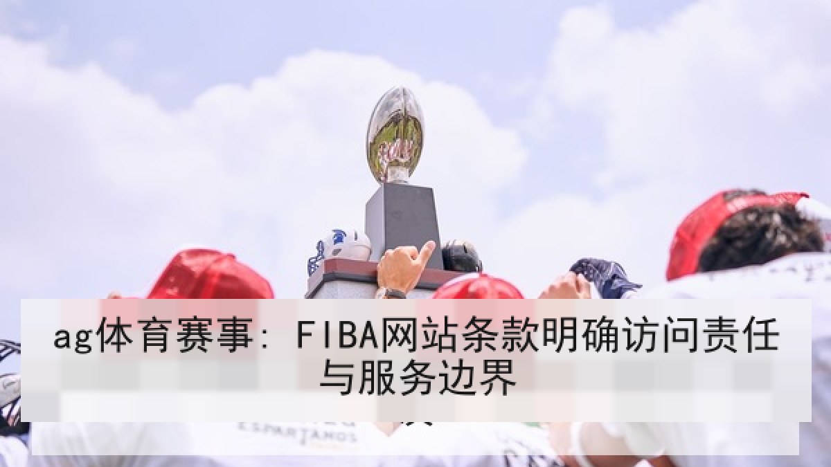 ag体育赛事: FIBA网站条款明确访问责任与服务边界